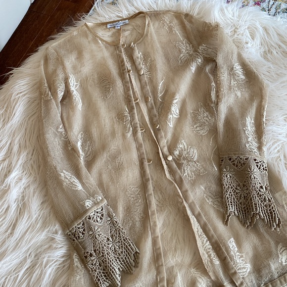 Vintage THE WHITE House long cardigan - Picture 15 of 15